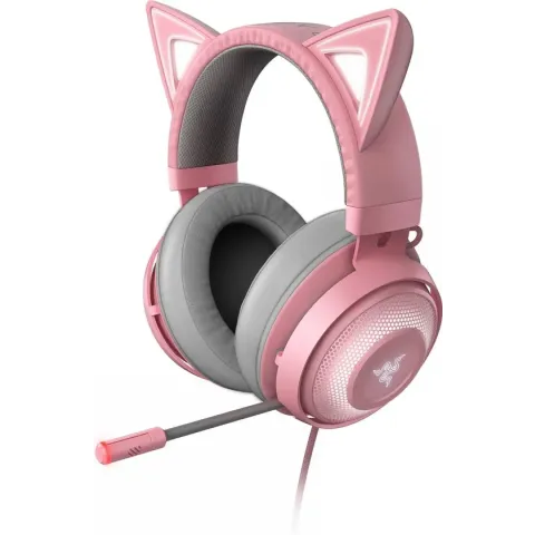 Razer Kraken Gaming Headset Kitty Edition - PC - Roze