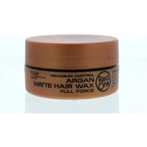 Red One Maximum Control Argan Matte Hair Wax 150ml