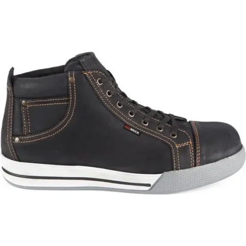 Redbrick Gold Sneaker Hoog S3 - Zwart - 43