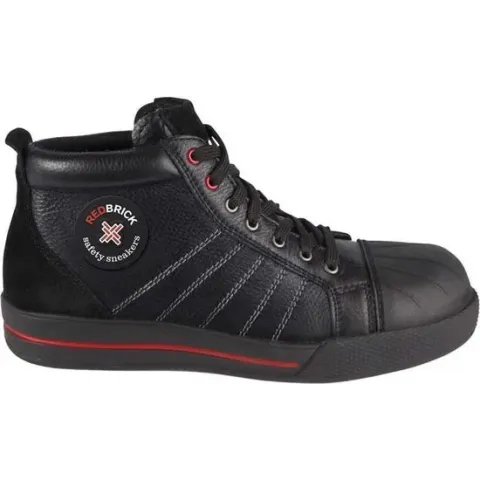 RedBrick Onyx Werkschoenen - Hoog model - S3 - Maat 44 - Zwart