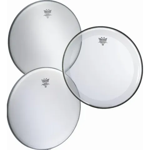 Remo Powerstroke 4 Clear Bass 22 With Falam Patch bassdrumvel