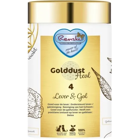 Renske Golddust Heal 4 - Lever & Gal - 500 gram