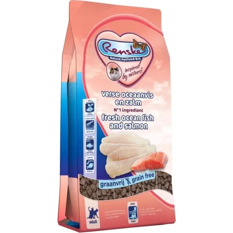 Renske Kat Adult Maxi Verse Zeevis&Zalm - Kattenvoer - 1.5 kg
