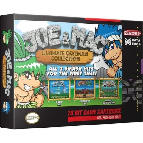 Retro-Bit Joe & Mac Collection SNES