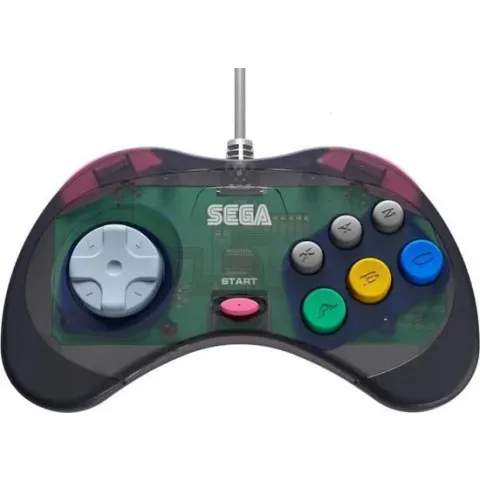 Retro-Bit SEGA Saturn Classic Controller Slate Grey