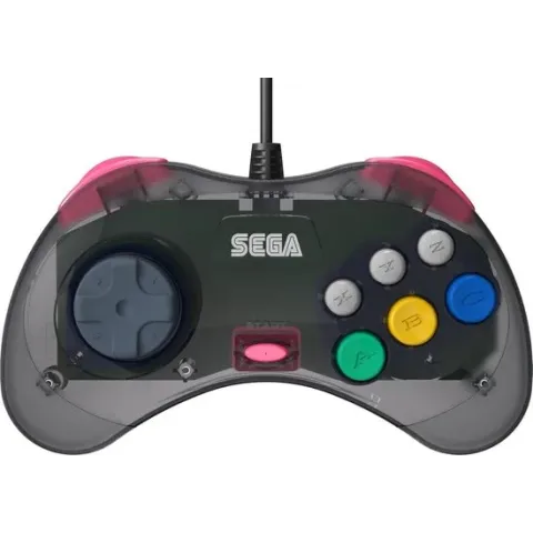 Retro-Bit SEGA Saturn USB Controller - Slate Grey