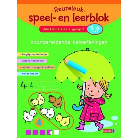 Reuzeleuk speel- en leerblok Voorbereidende teloefeningen 5-6 jaar