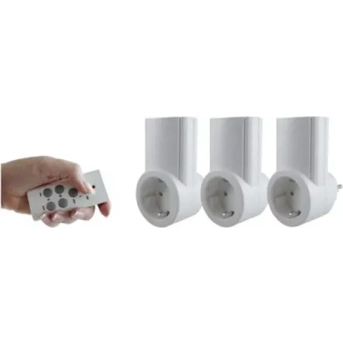 REV 00834514 netstekker adapter Type F Wit