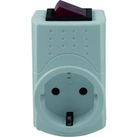 REV 0512085777 Type F Type F Wit netstekker adapter