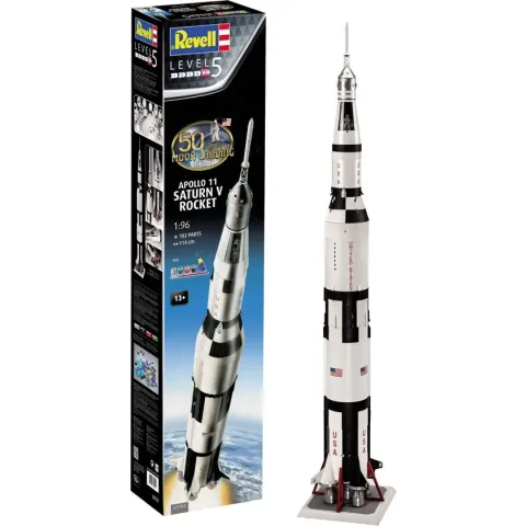Revell 03704 Apollo 11 saturn V rocket 1/96