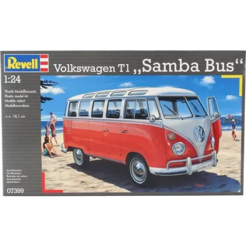 Revell Bus Volkswagen T1 Samba - Bouwpakket - 1:24