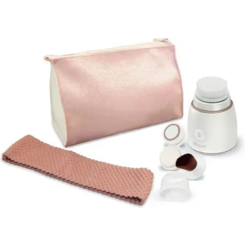 Revlon RVSP3538UKE gezichtsreinigingsborstel Wit Batterij/Accu