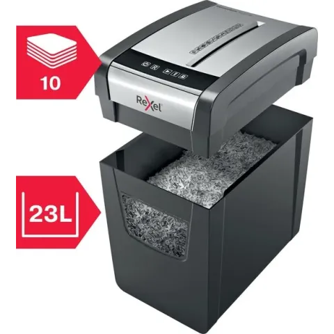 Rexel Papierversnipperaar P4 -Momentum X410-SL Slimline