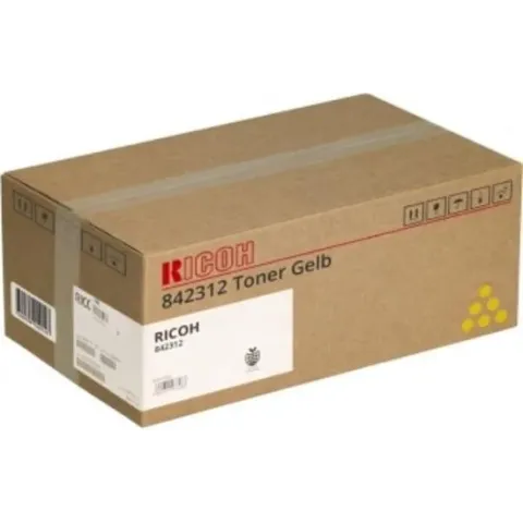 Ricoh 842312 tonercartridge Origineel Geel 1 stuk(s)