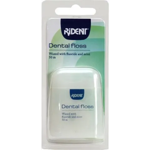 Rident met Fluoride -  50 m - Flosdraad