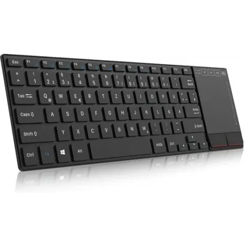 Rii mini K22 comfortabel slim-size keyboard met functietoetsen en touchpad