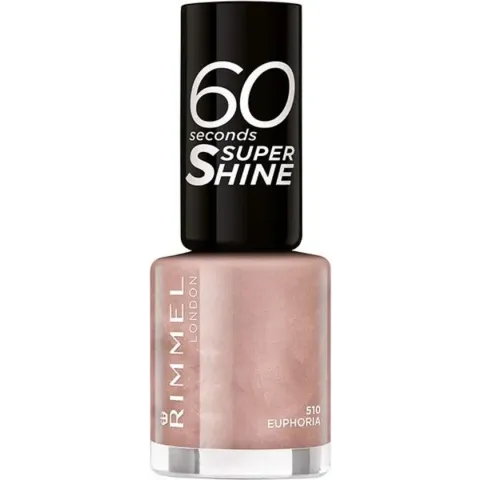 Rimmel London 60 seconds Supershine Nagellak - 510 Euphoria - Roze