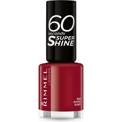 Rimmel London 60 seconds supershine nagellak - Rapid Ruby - Red