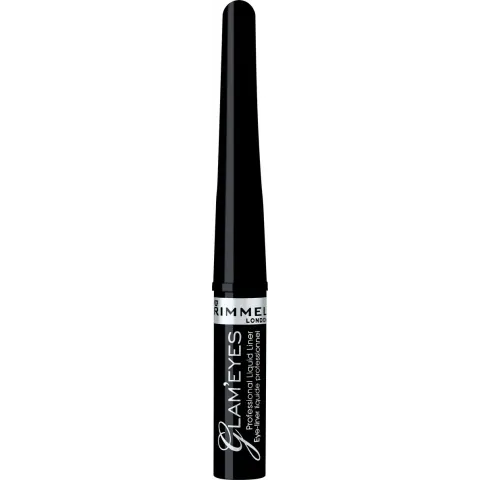 Rimmel London Glam'Eyes Professional Eyeliner - 001 Black Glamour