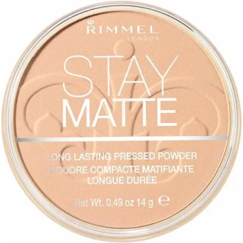 Rimmel London Stay Matte Pressed Powder - Silky Beige - Beige