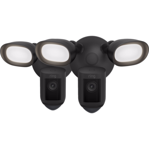 Ring Floodlight Cam Wired Pro Zwart Duo-Pack