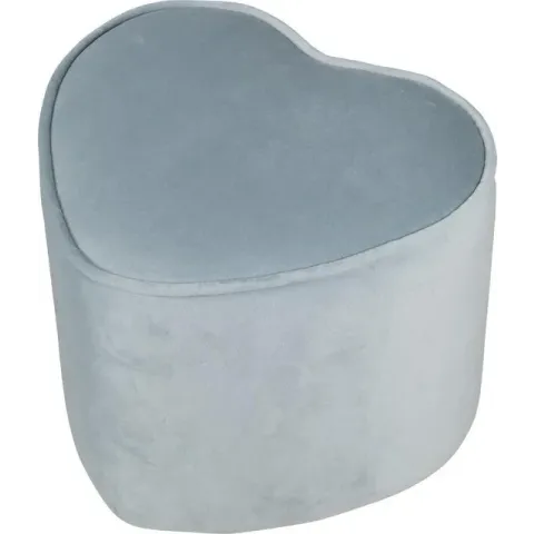 Roba Poef Lil Sofa Junior 24 Cm Fluweel Blauw