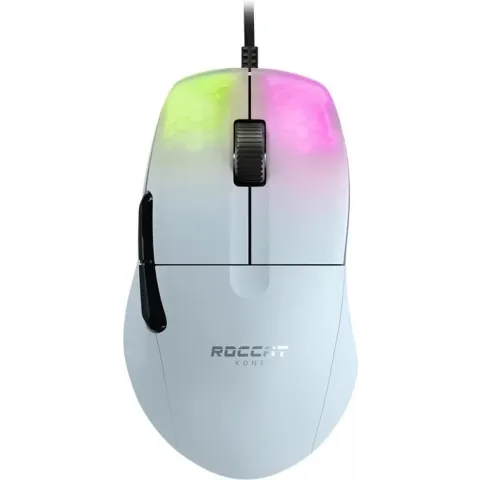 ROCCAT KONE Pro Gaming Muis - Bedraad - Wit