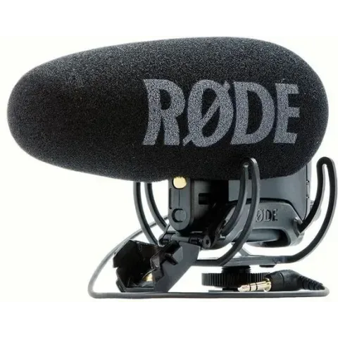 Rode Videomic PRO + Microfoon voor digitale camera Bedraad Zwart