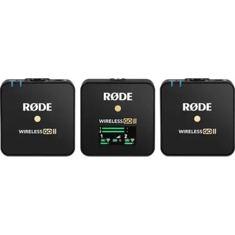 RØDE Wireless Go II - Het nieuwste dual channel draadloos microfoon systeem