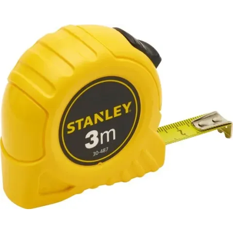 Rolbandmaat Stanley 3m - 12,7mm (kaart) 0-30-487