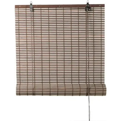 Rolgordijn bamboe | Bruin | Naturel | 60x180cm| in verschillende maten beschikbaar