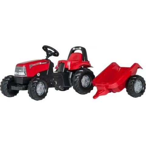 Rolly Toys rollyKid Case CVX - Traptractor met Aanhanger