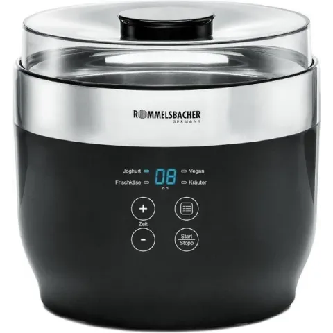 Rommelsbacher JG 80 yogurt maker 1,2 l Hüttenkäse, Yoghurt 20 W
