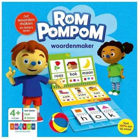 Rompompom - Woordenmaker (4-6 jaar)