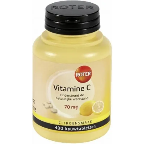 Roter Vitamine C 70mg - Voedingssupplement - 400 kauwtabletten