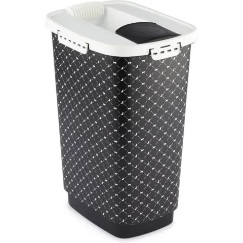 Rotho Voedselcontainer CODY - Voeropslag - 25l - Zwart