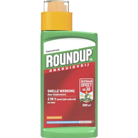 RoundUp Natural Onkruidvrij Onkruidverwijderaar - Zonder Glyfosaat - 540ml voor 300m²