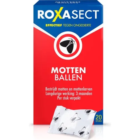 Roxasect Mottenballen - Insectenbestrijding - 24 stuks
