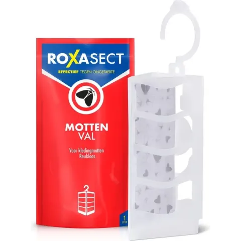 Roxasect Mottenval Pouch - Mottenbestrijding - 1 stuk