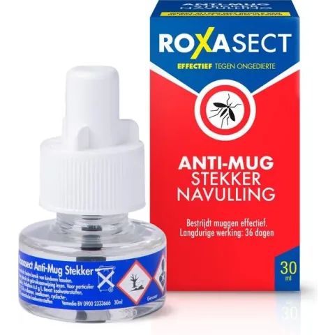 Roxasect Navulling Anti-Mug Stekker - Navulverpakking - 1 stuk