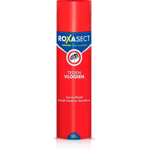 Roxasect Spuitbus tegen Vlooien - Insectenbestrijding - Spray - 300 ml