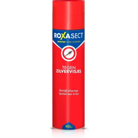 Roxasect Spuitbus tegen Zilvervisjes - Insectenbestrijding - Spray - 400ml
