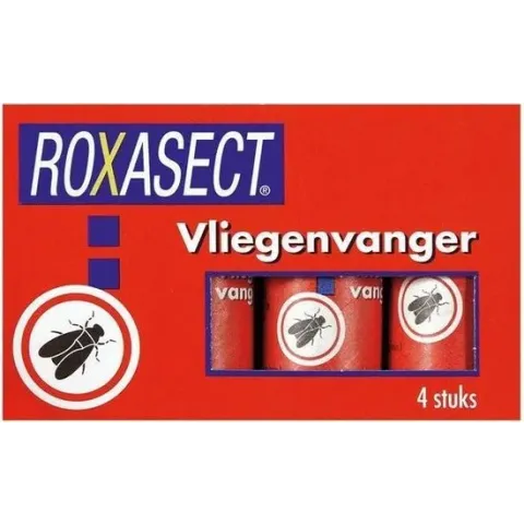 Roxasect Vliegenvanger - Insectenbestrijding - 4 stuks