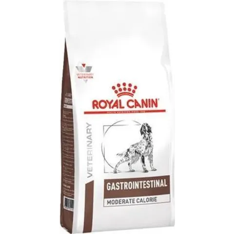 Royal Canin Gastro Intestinal Moderate Calorie - Dieetvoeding spijsvertering+gewicht volwassen hond  15 kg
