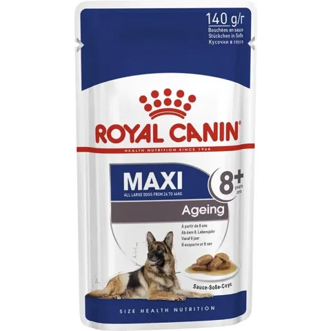 Royal Canin Shn Maxi Ageing 8plus Pouch - Hondenvoer - 10x140 g