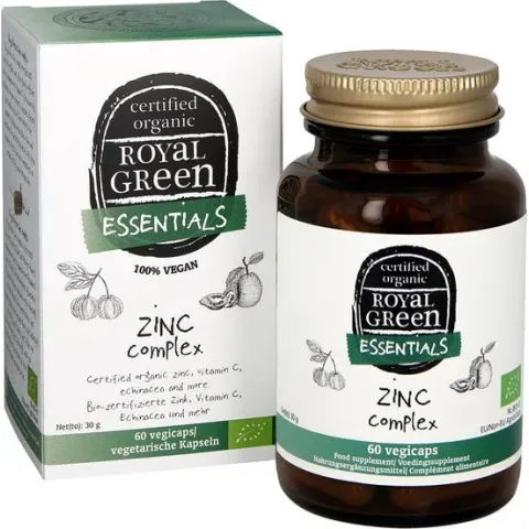 Royal Green - Zinc complex - 60 Vegetarische capsules