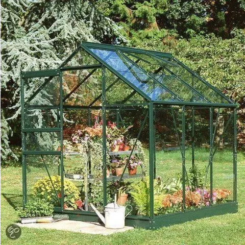 Royal Well Hobbykas Popular Groen veiligheidsglas 66