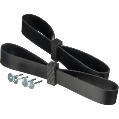 Rubber/canvas boomband 60x3,8cm set a 2 stuks