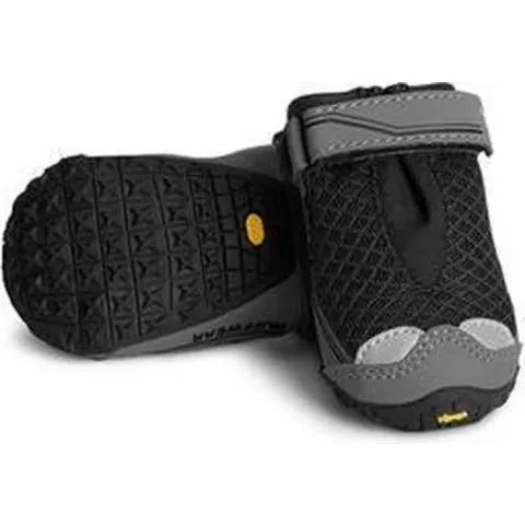 Ruffwear Grip Trex Boots - XXS - Obsidian Black - Set van 2