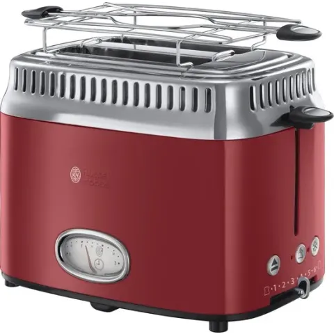 Russell Hobbs 21680-56 Retro Vintage - Broodrooster - Ribbon Red